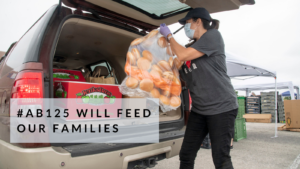 AB 125 and food insecurity