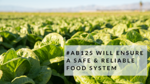 AB 125 will make California food system resilient and more equitable